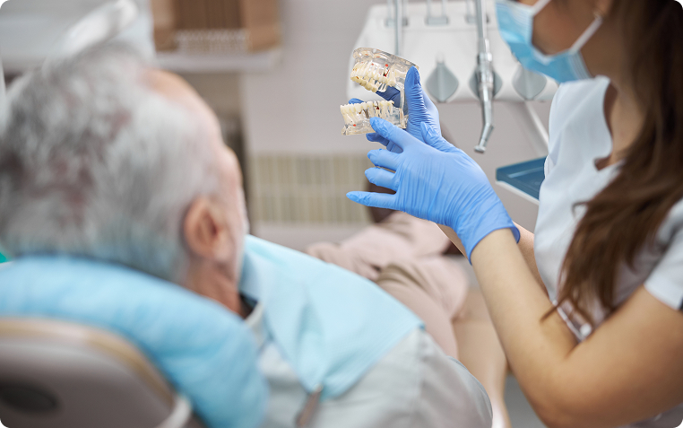 Dental treatment at Concord Dental & Orthodontics